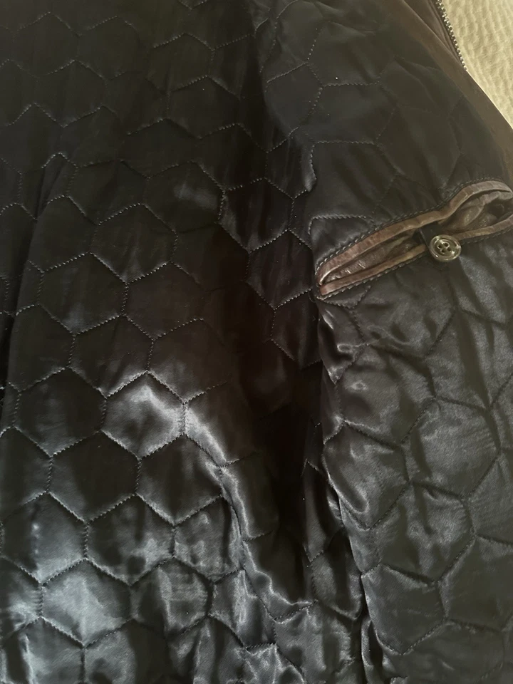 CHAQUETA DE CUERO DOLCE AND GABBANA Foto 3 de 4