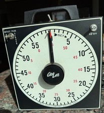 Gralab Model 171 Professional Darkroom Analog Timer 1 sec/ 60 min Clean, working