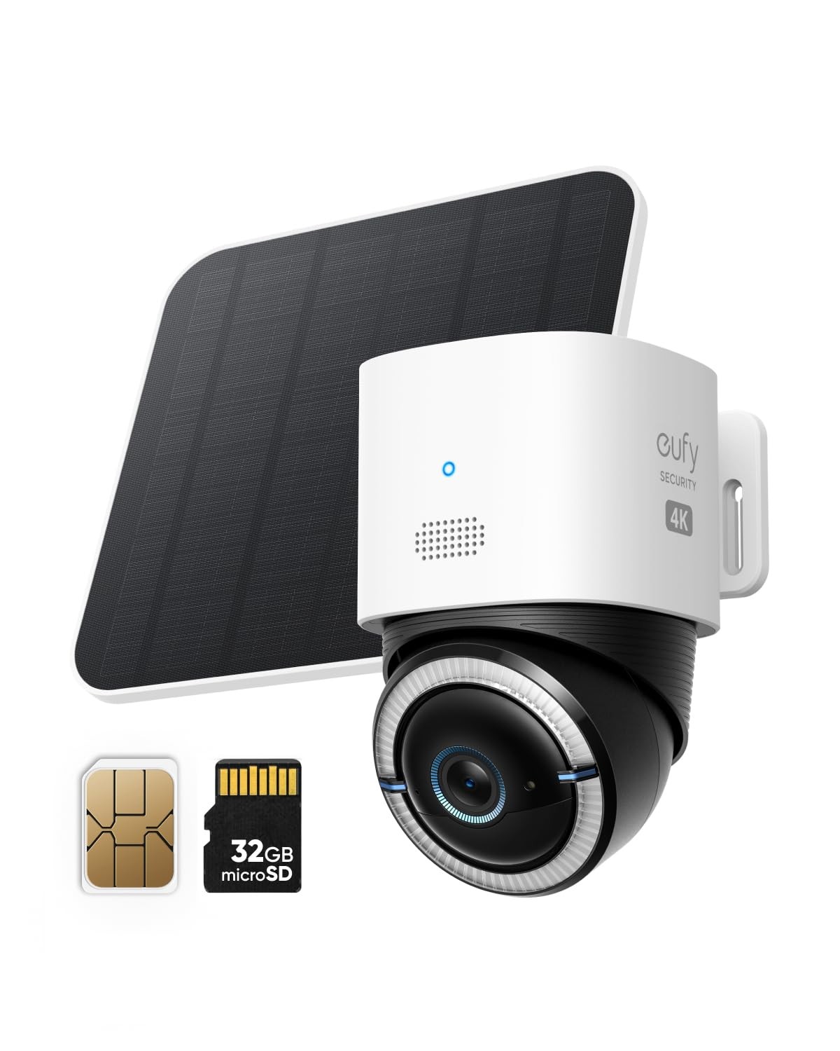 Cellular Solar Security Camera with 4K Pan | eBay
