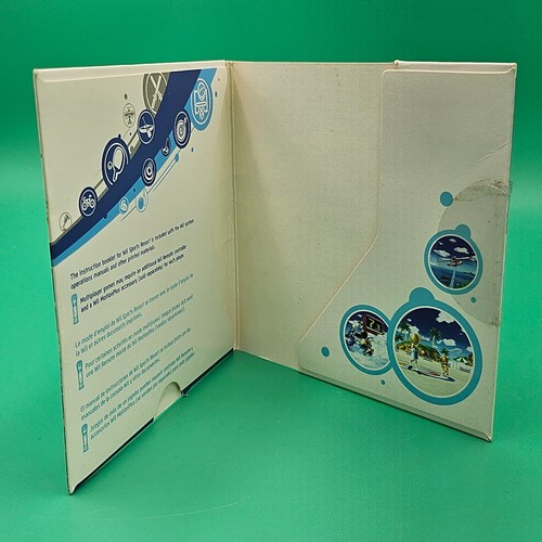 CASE ONLY - NO DISC Wii Sports Resort Nintendo Wii Authentic Cardboard Case - Picture 3 of 3