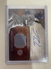 2014 Bowman Inception - Autographed Relics Jorge Soler #AR-JS (AU, MEM, RC)