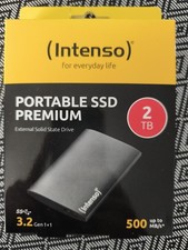 Disque dur Portable SSD Intenso Premium 2 To SSD externe USB 3.2 500 MB/s