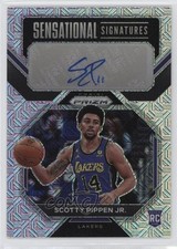 2022 Panini Prizm Sensational Signatures Mojo 25/25 Scotty Pippen Jr Auto 1o52