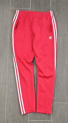 Adidas Originals Trainingshose Damen Gr. 36 S Rot Slim Fit Adicolor Retro Hose