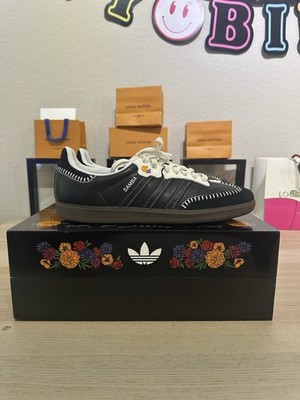 Adidas Samba OG Dia De Los Muertos - Black - Size 10.5 US - Used