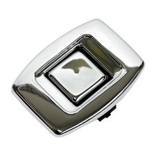 Bucket Seat Back Chrome Release Button 1969-72 Chevelle Cutlass Lemans Gs 1pc Bucket Seat Back Chrome Release Button 1969-72 Chevelle Cutlass Lemans Gs 1pc