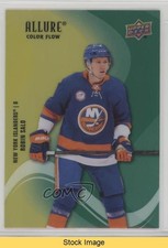 2022-23 Upper Deck Allure Color Flow Yellow Green Robin Salo #SF-72 READ 0cq4
