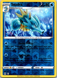 Seadra 036/196 Reverse Holo Lost Origin