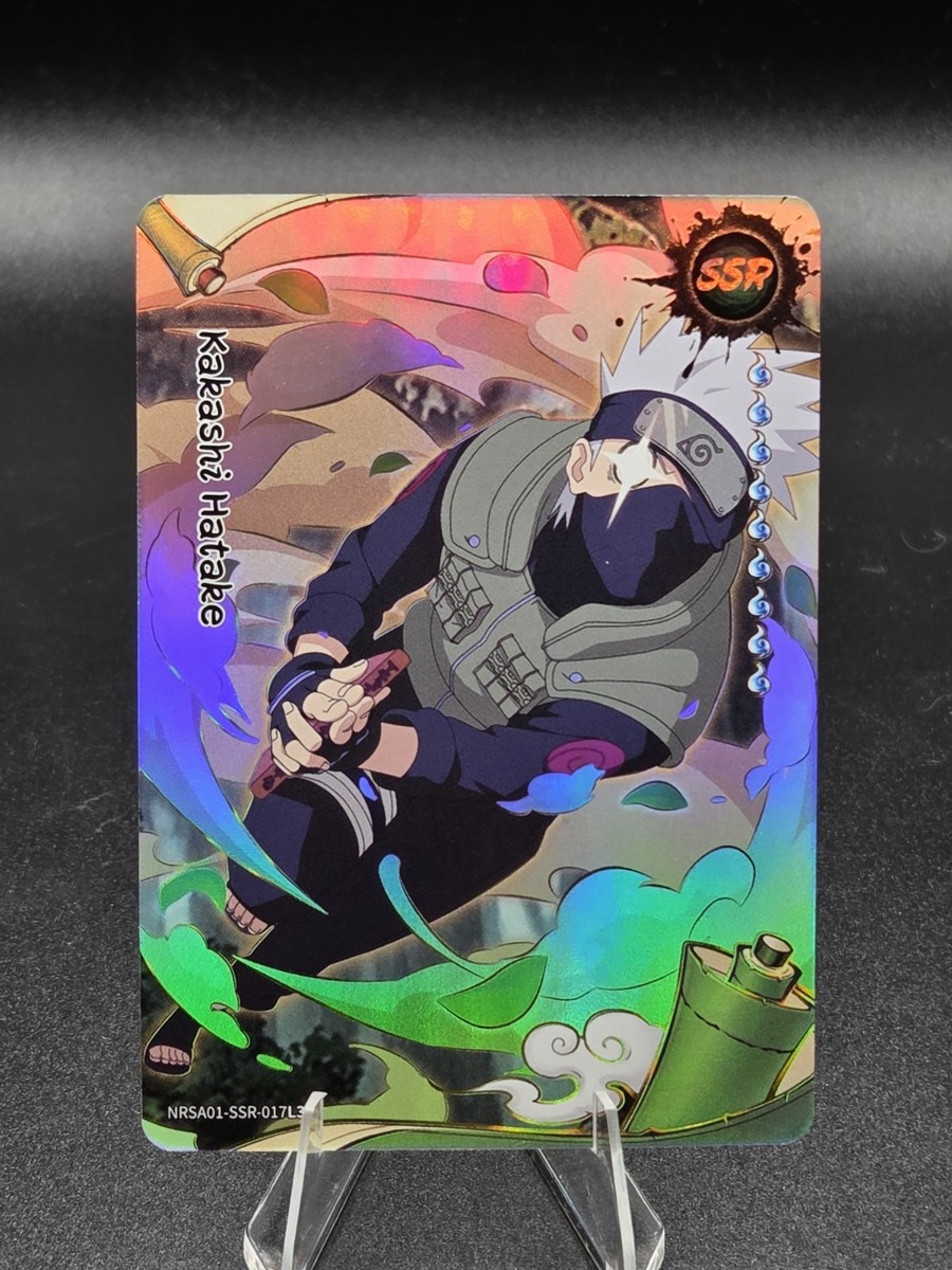 Kakashi Hatake NRSA01-SSR-017L3 Foil Naruto Kayou Card Heavenly