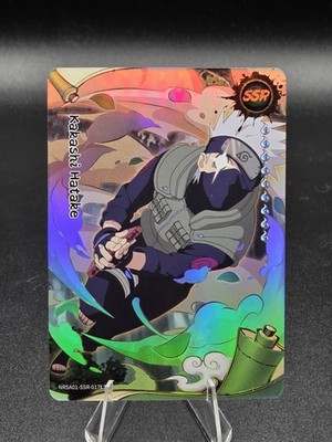 Kakashi Hatake NRSA01-SSR-017L3 Foil Naruto Kayou Card Heavenly