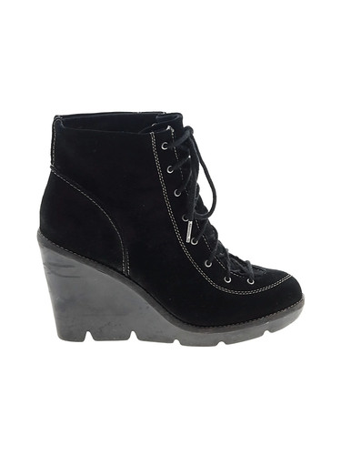 MICHAEL Michael Kors Women Black Ankle Boots US 10