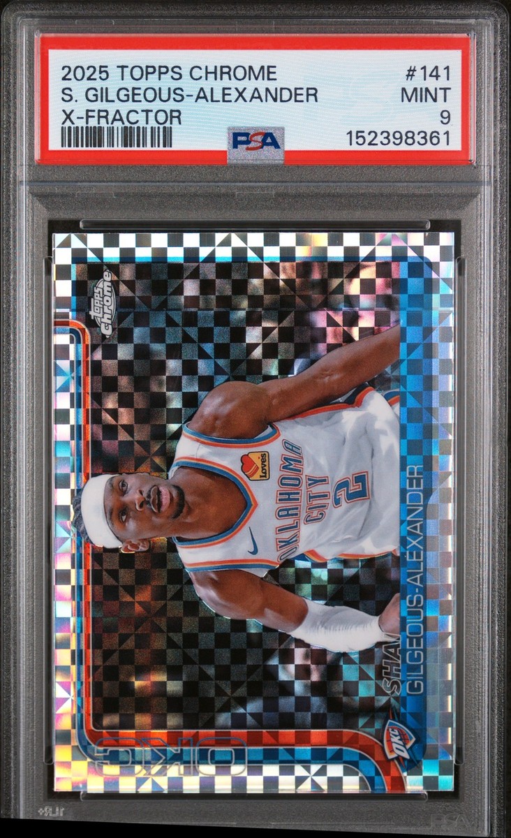 2025-26 Topps Chrome - Shai Gilgeous-Alexander #141 X-Fractor for