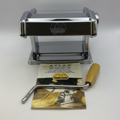 Vintage Marcato Atlas Model 150 Pasta Machine Noodle Maker Made in Italy w/Box
