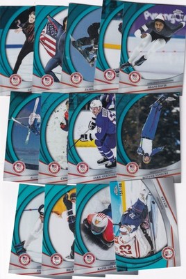 Aqua Refractor /199 2026 Topps Chrome US USA Winter Olympics Pick Card List