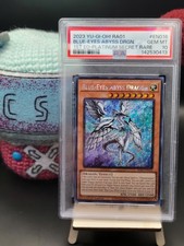 Blue-Eyes Abyss Dragon - RA01-EN016 - Platinum Secret Rare - PSA 10