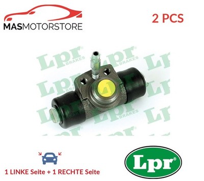 RADBREMSZYLINDER TROMMELBREMSE PAAR HINTEN LPR 4912 2PCS H NEU OE QUALITÄT