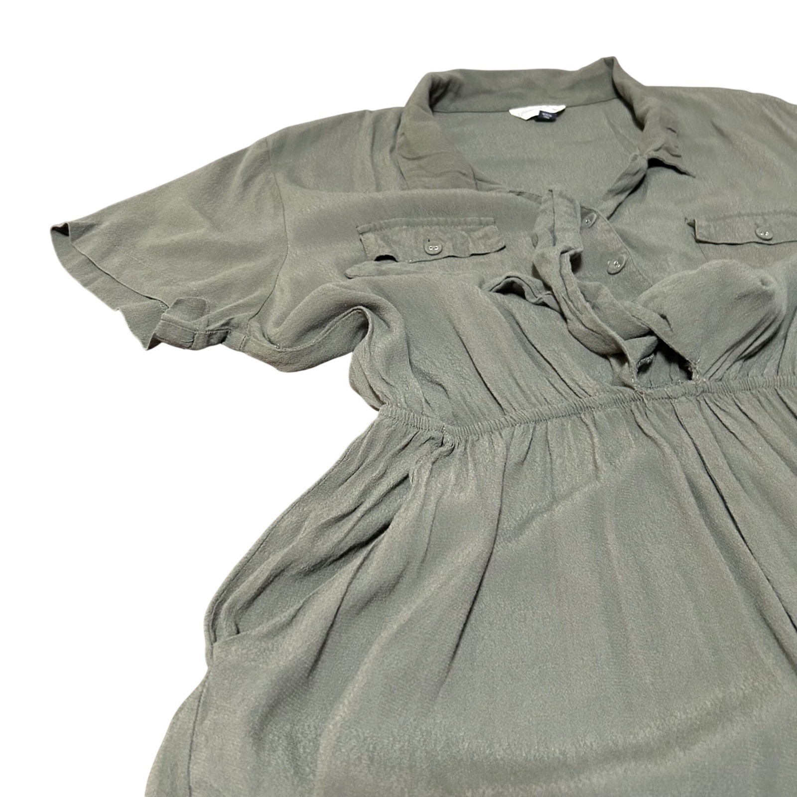 Universal Thread Olive Green Utility Jumpsuit But… - image 8