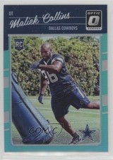 2016 Donruss Optic Rookies Aqua 58/299 Maliek Collins #132 1k5