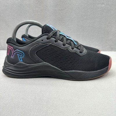 TYR CXT-1 Trainer Womens Size 7 Shoes Black Athletic Gym Sneakers WODAPALOOZA