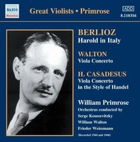 Primrose, William - Berlioz / Walton / Casadesus Cd Neu Ovp