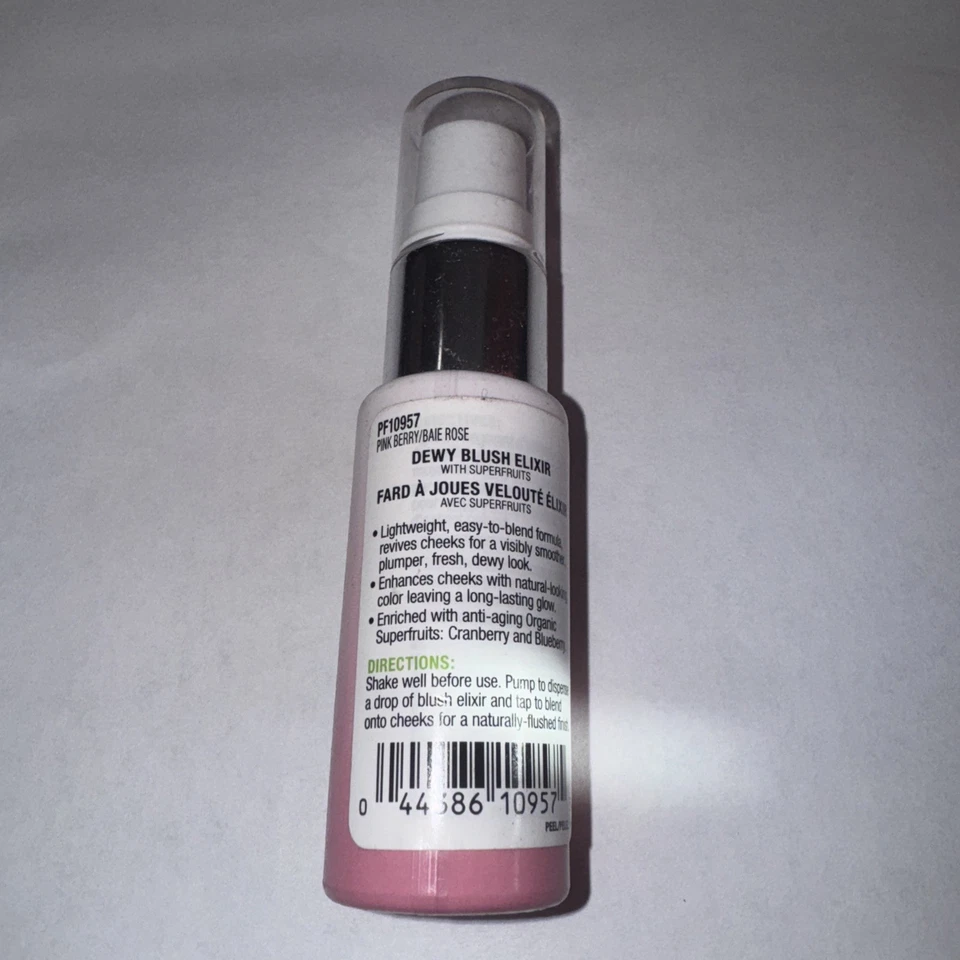 Physician's Formula Organic Wear Dewy Blush Elixir w Superfruits ~ Pink Berry - Image 2 of 2