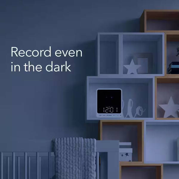 Alternate view of Alarm Clock Case Blink Mini Indoor Camera Cover Low-key Placement