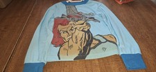 Vintage Thundercats Merch Sears Children Pajama Top Long Sleve Shirt 1980s Liono