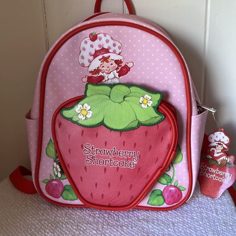 Loungefly Strawberry Shortcake Scented Cosplay Mini Backpack  display picture 1