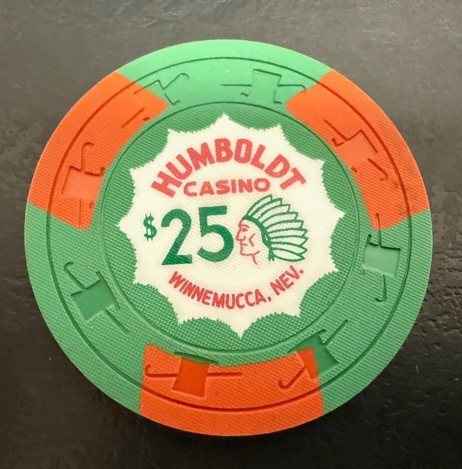 ** NICE! $25 HUMBOLDT CASINO CHIP - WINNEMUCCA, NV ** | eBay