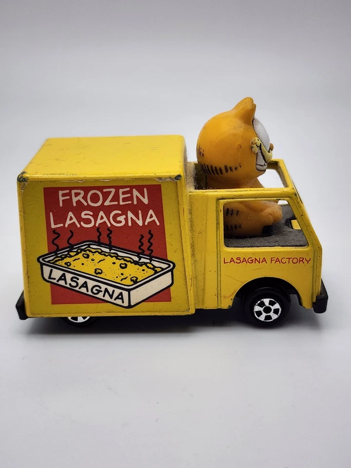 Camión Garfield Lasaga ERTL diecast 1981 Foto 3 de 4