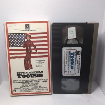 Tootsie (VHS) RCA Full Flap 1985