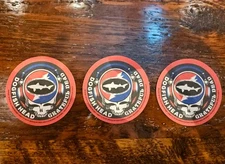 3 Dogfish Head - Grateful Dead Beer Coasters