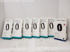 Lot of 7 Fitbit Flex 2 Charge 2 Fitness Tracker Wristbands