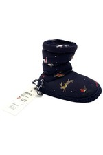 Joules Kids Girl's Padabout Bootie Slippers Woodland Christmas