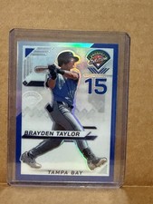 2025 Prospect Edition Baseball Brayden Taylor Blue Prizm /149 Rays