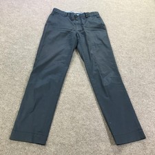 Brooks Brothers Pants Mens 31x32 Blue Advantage Chino Stretch Slim Milano Fit