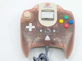 SEGA Dreamcast Hello Kitty Pink HKT-3000 Console w/ Controller & VMU Tested