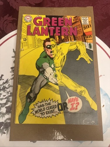 GREEN LANTERN #63 1968 Vintage Silver Age DC Comics 1st Print G-/G