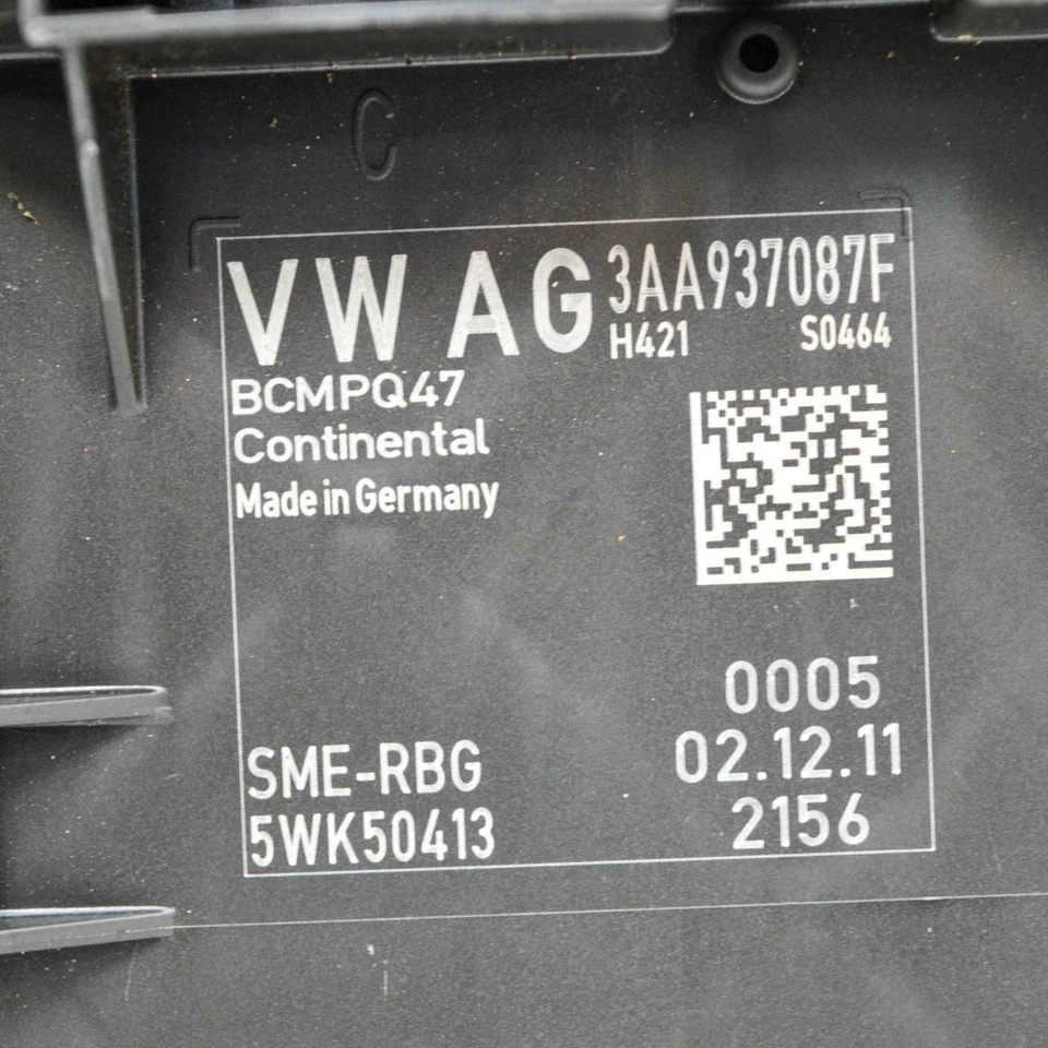 Centralina comfort VW PASSAT Variant B7 365 3AA937087F 2.0 Diesel 103kw 10674124 - Immagine 2 di 4