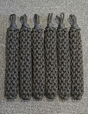 6 Pack 22" Long Narrowboat Side Fenders - Black