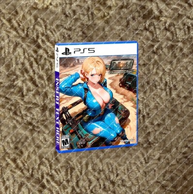 Fallout 4 Anniversary Edition PS5 CUSTOM COVER ART & CASE N