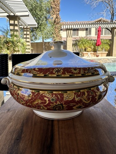 Wedgwood Persien bedeckt Gemüseschüssel Terrine 8" mit Griffen 1997 UK - Bild 4 von 8