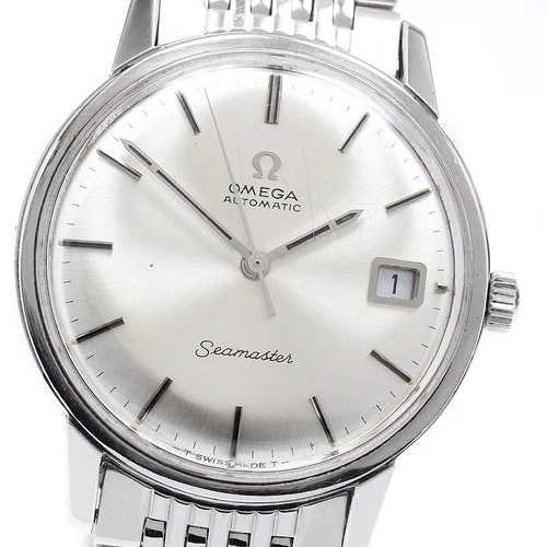 OMEGA Seamaster 166.037 SP Date Cal.565 Silver Dial Automatic Men's Watch_902376