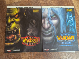 Warcrafte 3 III Reign of Chaos und Frozen Throne offizielle Lösungsbücher