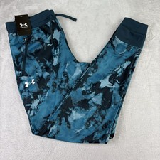 Under Armour Logo Pennant Jogger Pant Youth L Athletic Zip Pocket Activewear NEW