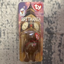 Ty Beanie Babies Britannia the Bear McDonald  s Happy Meal Toy 1999
