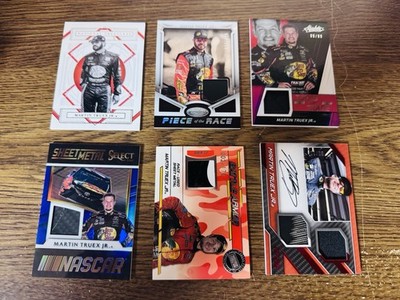 Martin Truex Jr 2017 Torque On Card Auto Red 9/25 National Treasure 25/25 2021