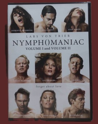 NEW LARS VON TRIER NYMPHOMANIAC VOLUME 1 AND II 2 DOUBLE MOVIE 2 DISC DVD 2013