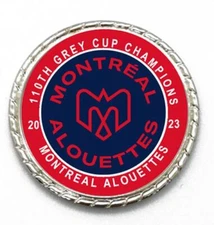 Tribute Coin To The Montreal Alouettes 110th Grey Cup Champions Championship