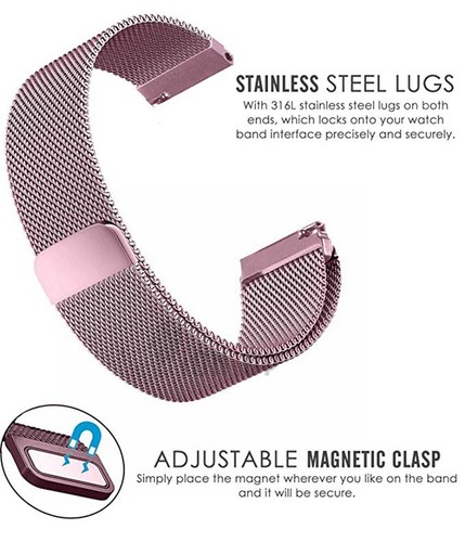 Leather Bracelet Strap Band for Samsung Galaxy Watch 46mm SM-R800 / Watch3 45mm - Picture 141 of 666